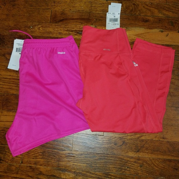 Adidas Bundle Shorts & Crop Leggings M - Picture 7 of 7